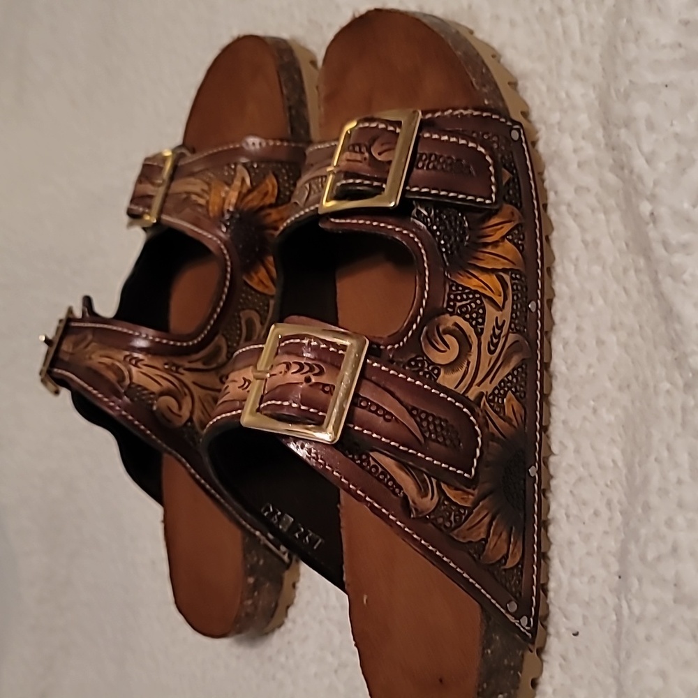 Sunflower Leather Sandals